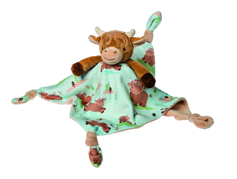 Mary Meyers Hetty Highland Cow Blankie