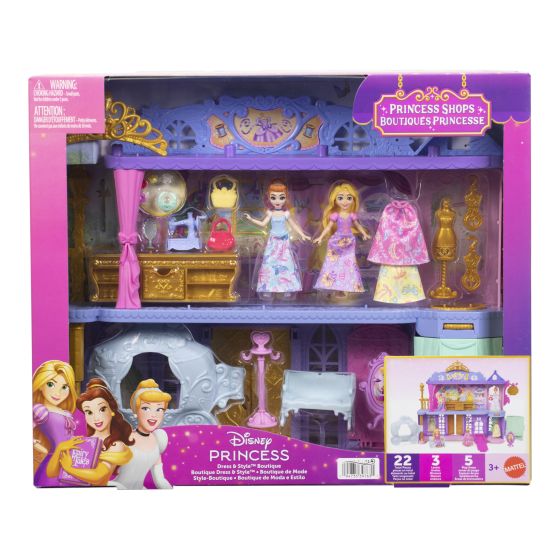Disney Princess Dress & Style Boutique Playset