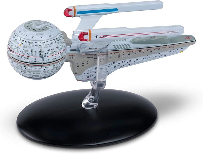 U.S.S. Pasteur NCC-58925 (Olympic-Class) Model Die Cast Ship (Eaglemoss / Star Trek), close-up detail