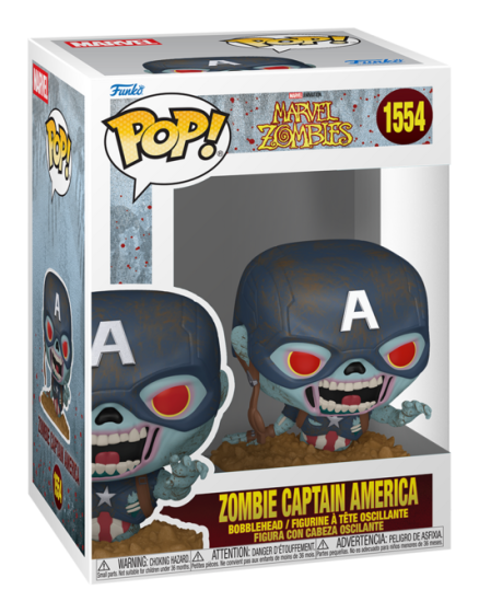 Marvel Zombies - Zombie Capt America Funko Pop! Vinyl Figure
