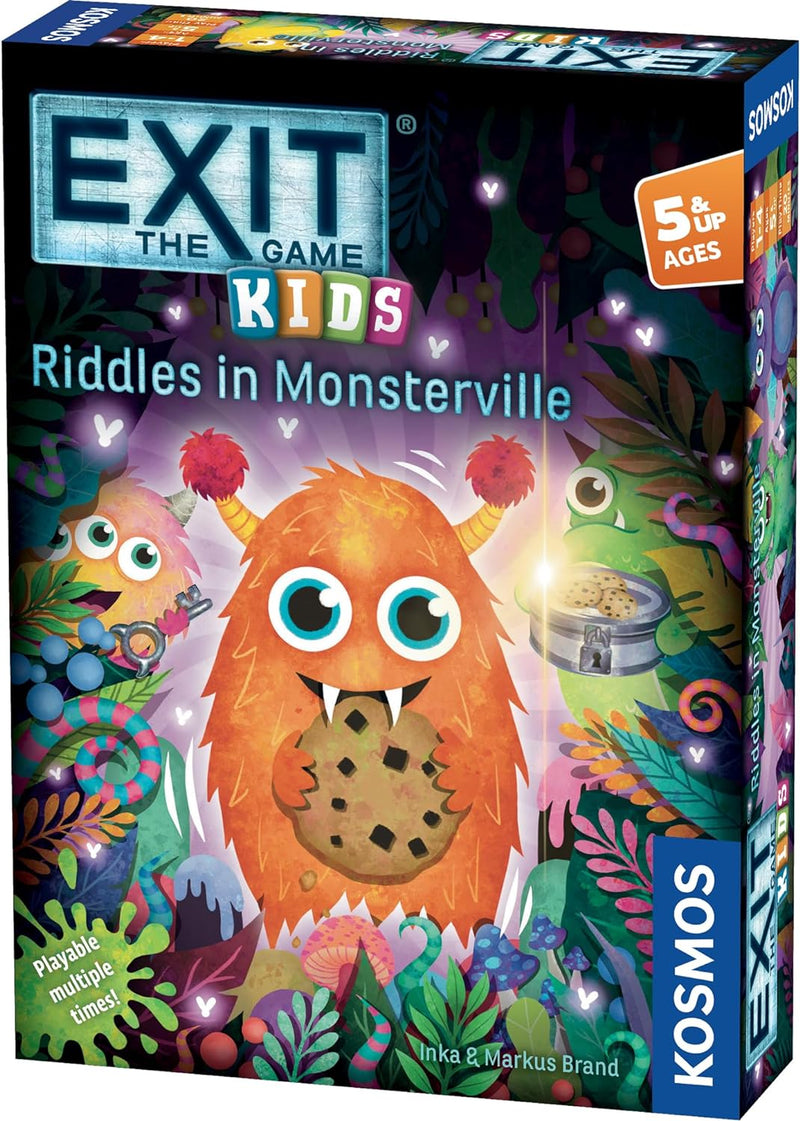 EXiT: The Game Kids Riddles in Monsterville Board Game