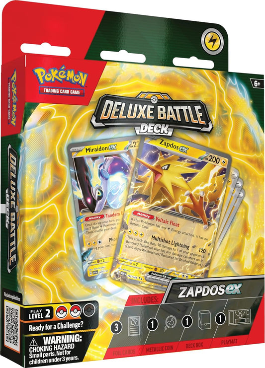 Pokemon TCG: Zapdos ex Deluxe Battle Deck, alternate view