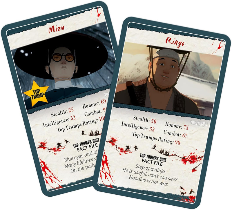 Top Trumps Blue Eye Samurai Limited Edition Card Game - Image 5