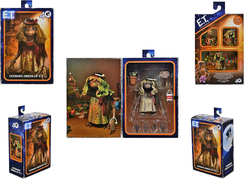E.T. 40th Anniversary Dress-Up E.T. Ultimate 7" Scale Action Figure (view 3)
