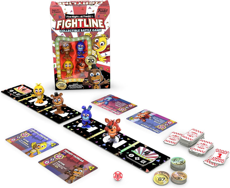 Five Nights at Freddy's Fightline Premium Pack (4ct), side angle