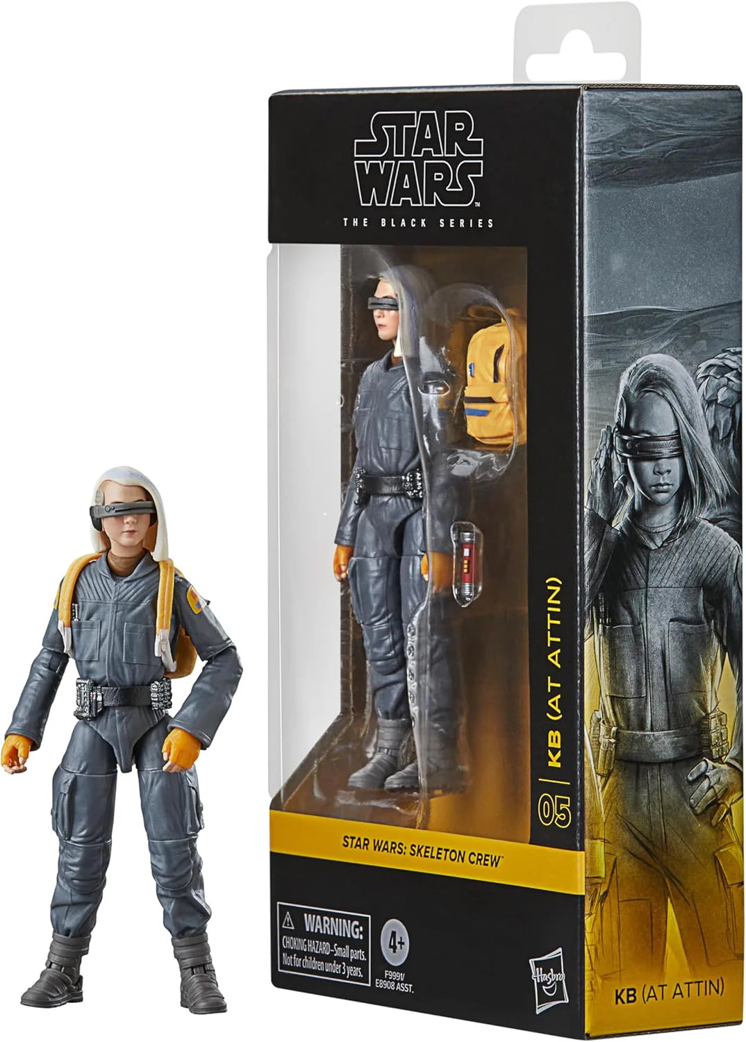 Star Wars The Black Series Skeleton Crew KB (At Attin) 6" Action Figure