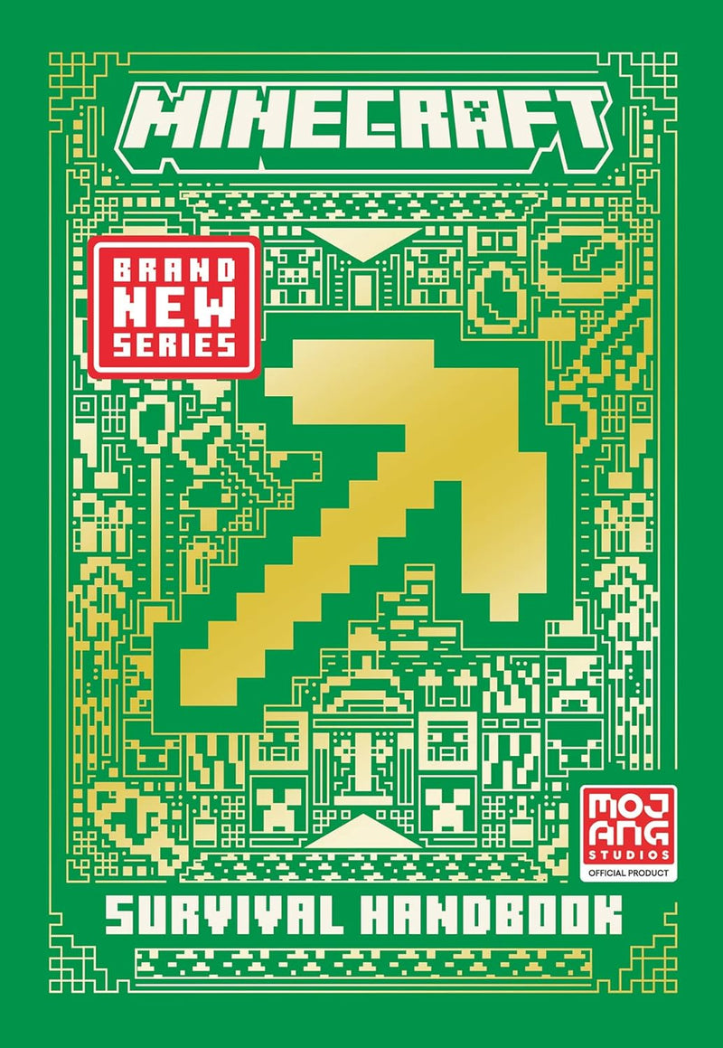 All New Official Minecraft Survival Handbook Hardback By Mojang AB