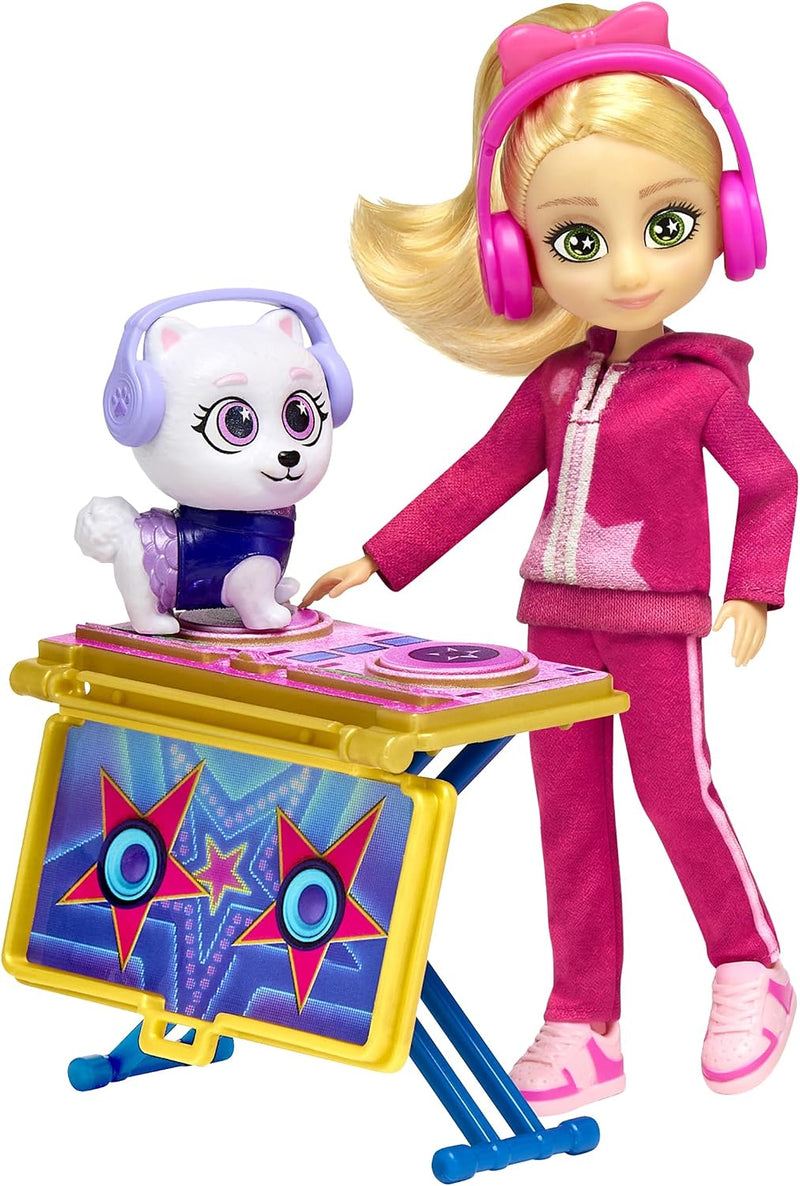 Paris and Pups Big Beats Doll detail shot