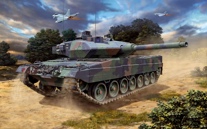 REVELL 63180 Leopard 2A6/A6M 1:72 Scale Model Set - Image 4