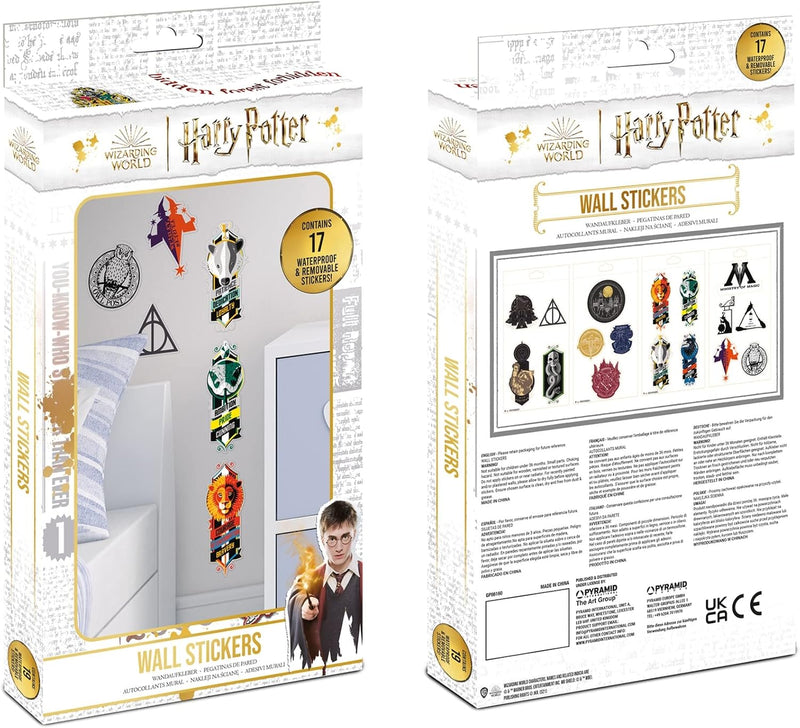 Harry Potter Core Magic Symbols Wall Stickers Set of 17