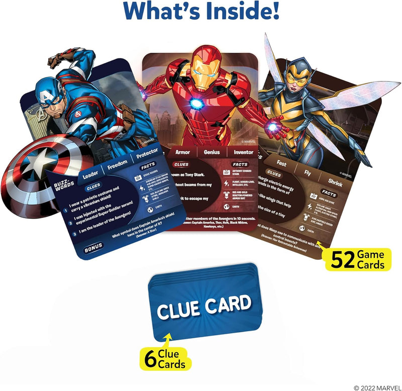 Skillmatics Guess in 10 Marvel, size reference