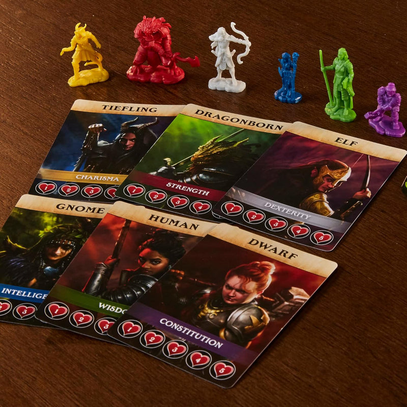 Hasbro Gaming Dungeons & Dragons: Bedlam in Neverwinter, showing reverse