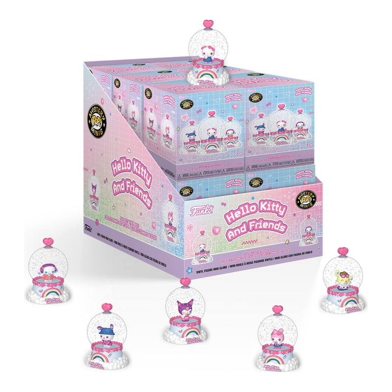 Mystery Mini Snow Globes - Hello Kitty - 12 Pieces in PDQ
