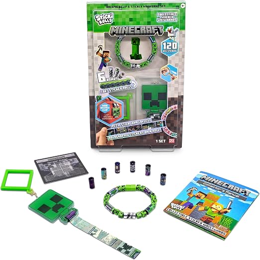 Sticki Rolls Minecraft Pendant Set