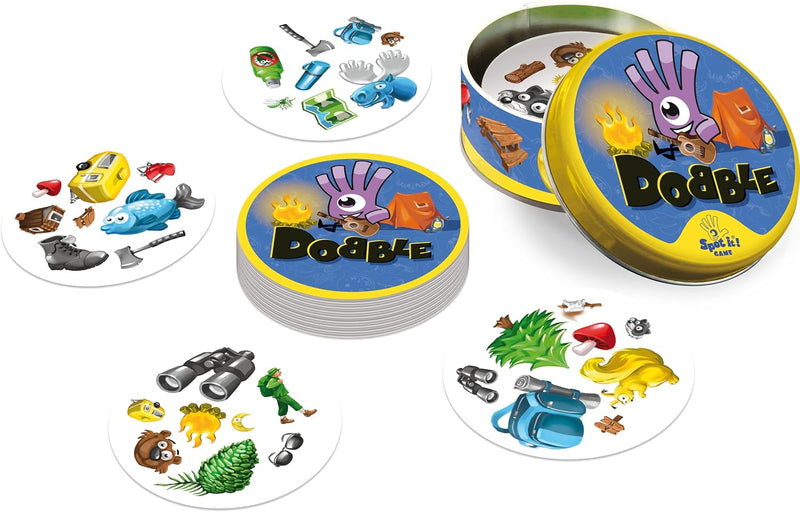 Dobble Camping, rear view