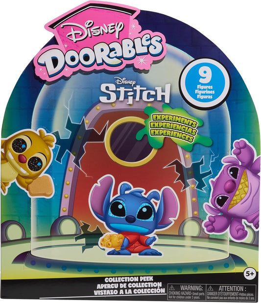 Disney Doorables Stitch Experiments Collection Peek 9 Figure Set