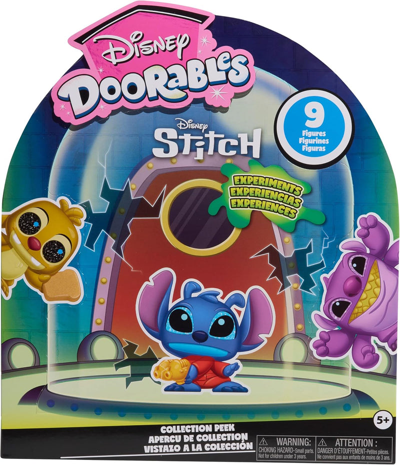 Disney Doorables Stitch Experiments Collection Peek 9 Figure Set