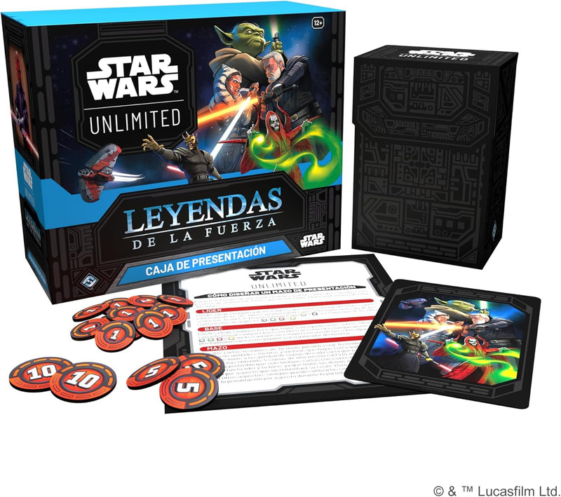 Star Wars: Unlimited Legends of the Force Pre Release Box, alternate view