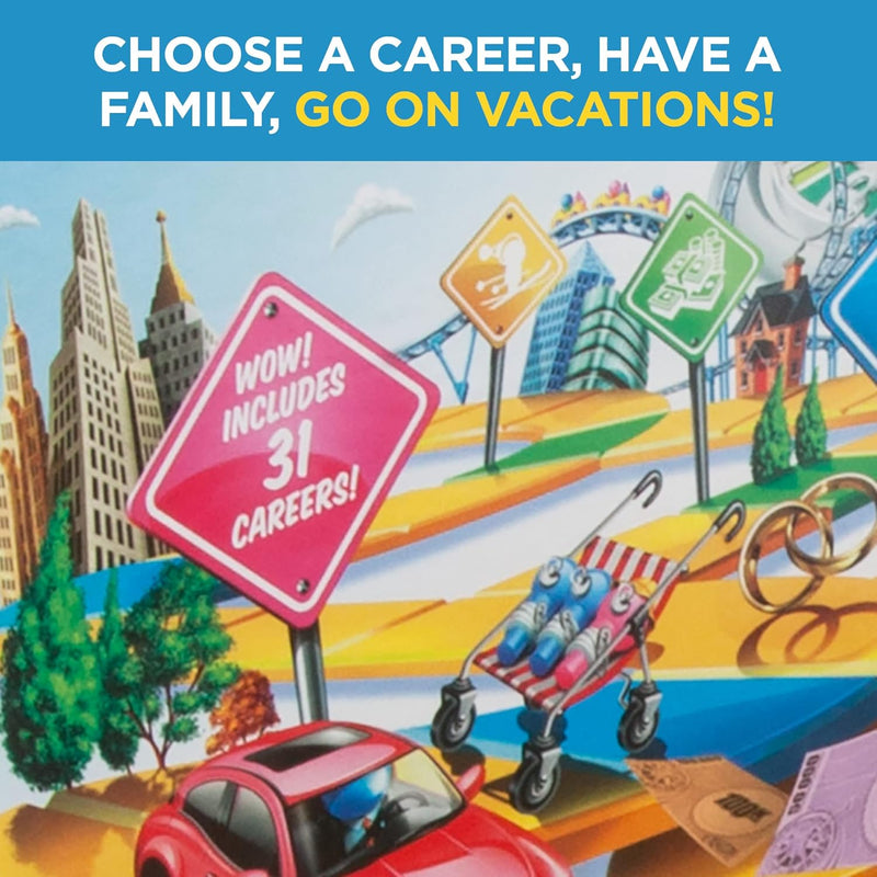 Hasbro Gaming - Game Of Life, rear view