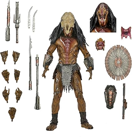 NECA Predator 2 Battle Damaged City Hunter Ultimate 7 Scale Action Figure