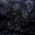 Loungefly - Disney Minnie Mouse Sketched Convertible Bag close up detail