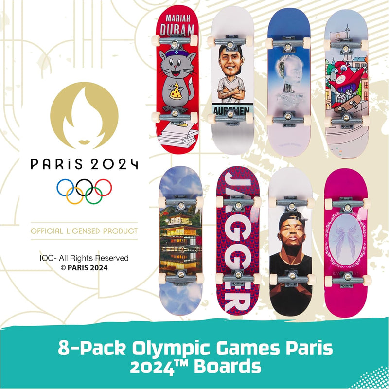Tech Deck Fingerboards 8 Pack Olympic Games Paris 2024, additional view
