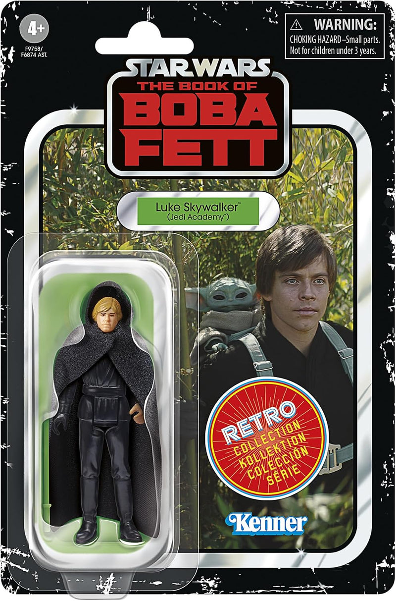 Luke Skywalker Jedi Academy Star Wars Retro Collection The Book of Boba Fett 3.75-Inch Action Figure
