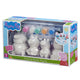 Peppa Pig Paint-Up Plaster Figures Set