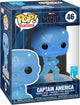 Captain America Blue Infinity Stone Marvel Infinity Saga Artist Series Funko Pop! Vinyl Figure #46