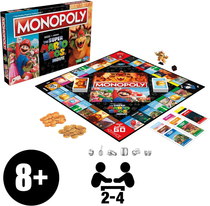 Monopoly The Super Mario Bros. Movie Edition, alternate view