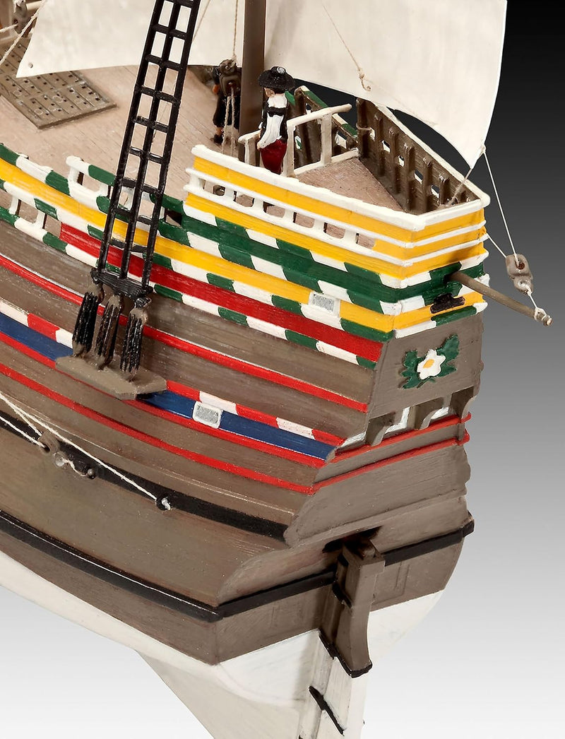 REVELL 05684 Mayflower 400th Anniversary 1:83 Scale Model Boat Set - Image 7