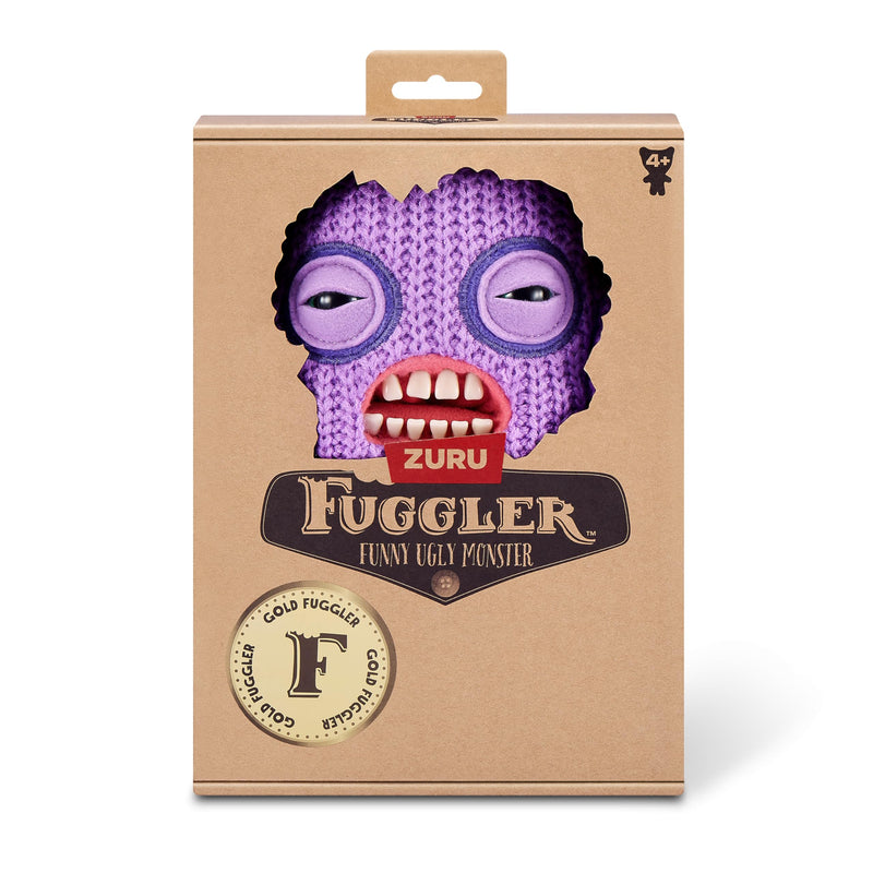 Fuggler Gold Fuggs Mr Needles 9" Plush, side angle