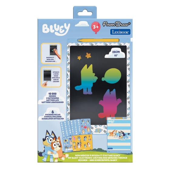 Bluey 11" Multicolour E-ink Tablet With Stencils