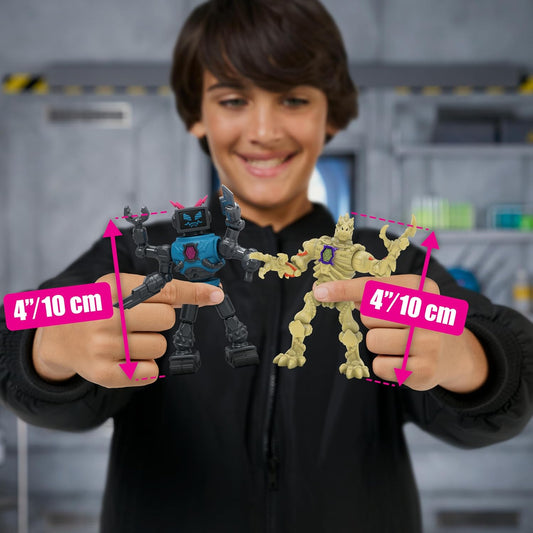 Mr Beast Lab Hybrids - 2 Mix & Match Hyper Fusion Figures