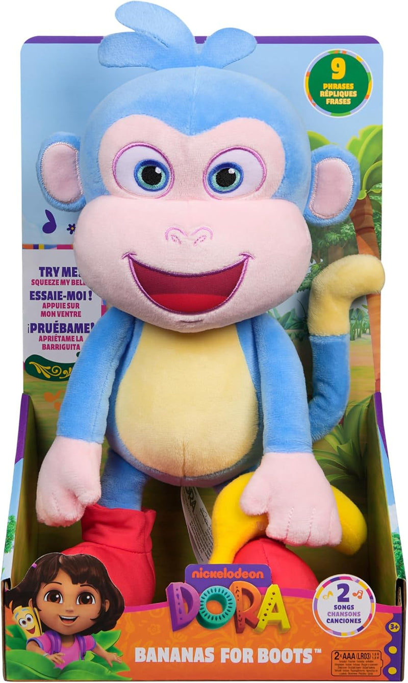 Bananas for Boots Dora Interactive Feature Plush