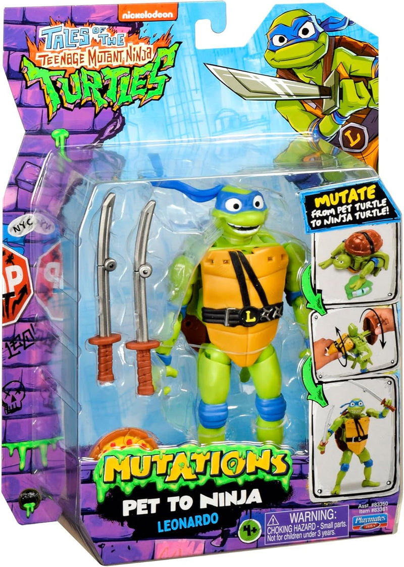Tales of Teenage Mutant Ninja Turtles Pet to Ninja Mutations Leonardo Action Figure - Image 2