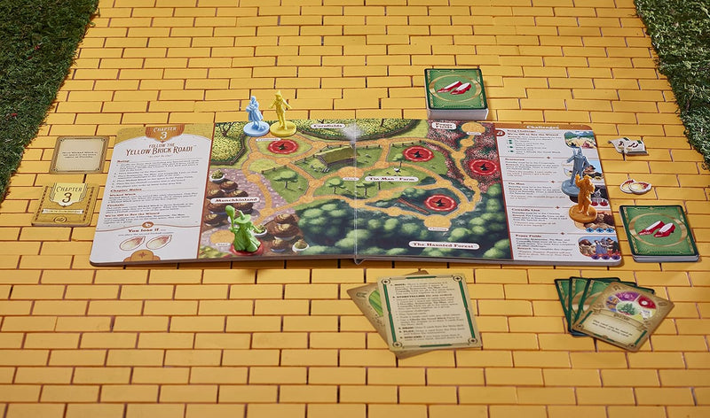 The Wizard of Oz Adventure Book - Family Strategy Board Game, in display