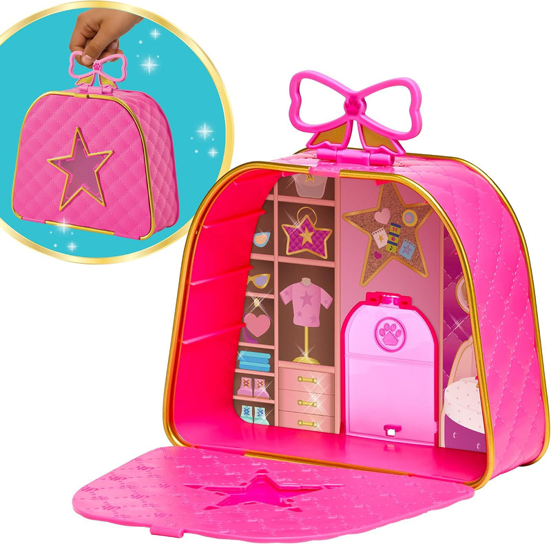 Paris and Pups Purse and Pup Playset detail shot