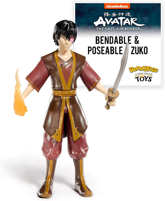 Zuko Avatar The Last Airbender Bendyfigs Bendable Figure