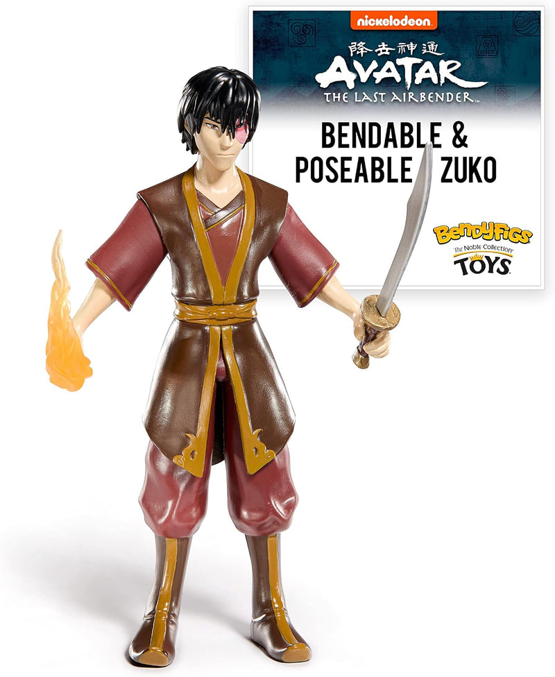 Zuko Avatar The Last Airbender Bendyfigs Bendable Figure