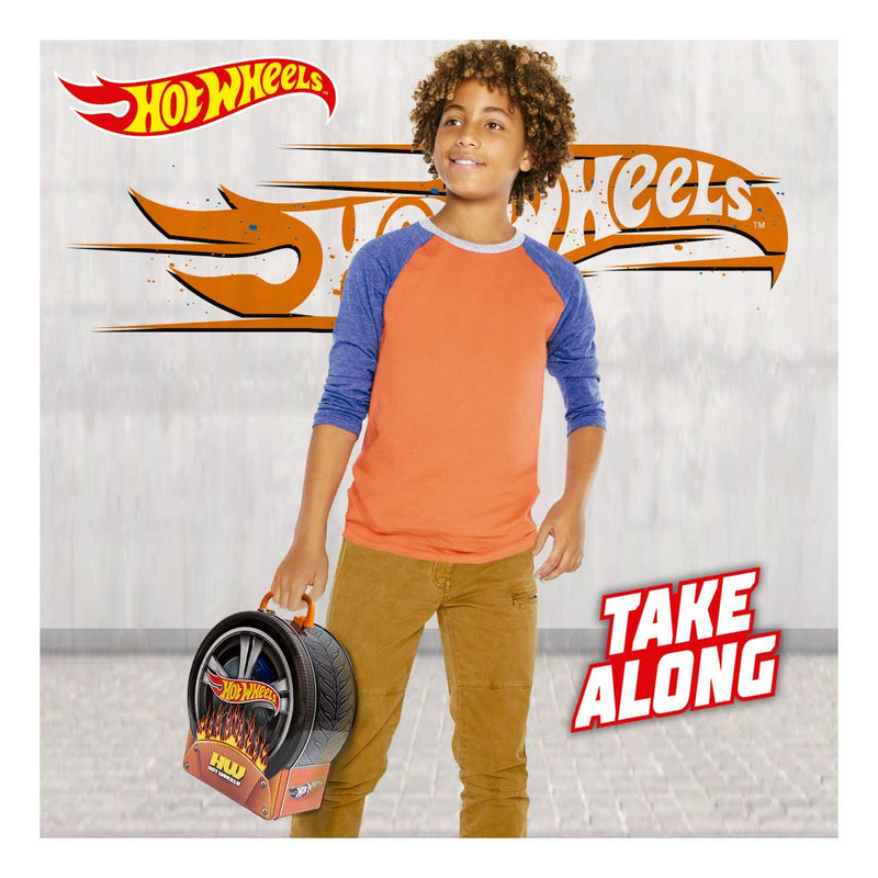 Hot Wheels Metallic Shaped Car Case With Handle - Image