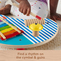 Fisher-Price Wood Toddler Toy Musical Table, packaging shot