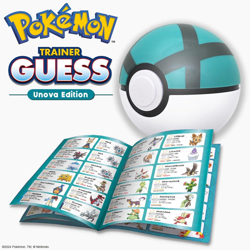 Pokemon Trainer Guess - Unova Edition, close-up detail