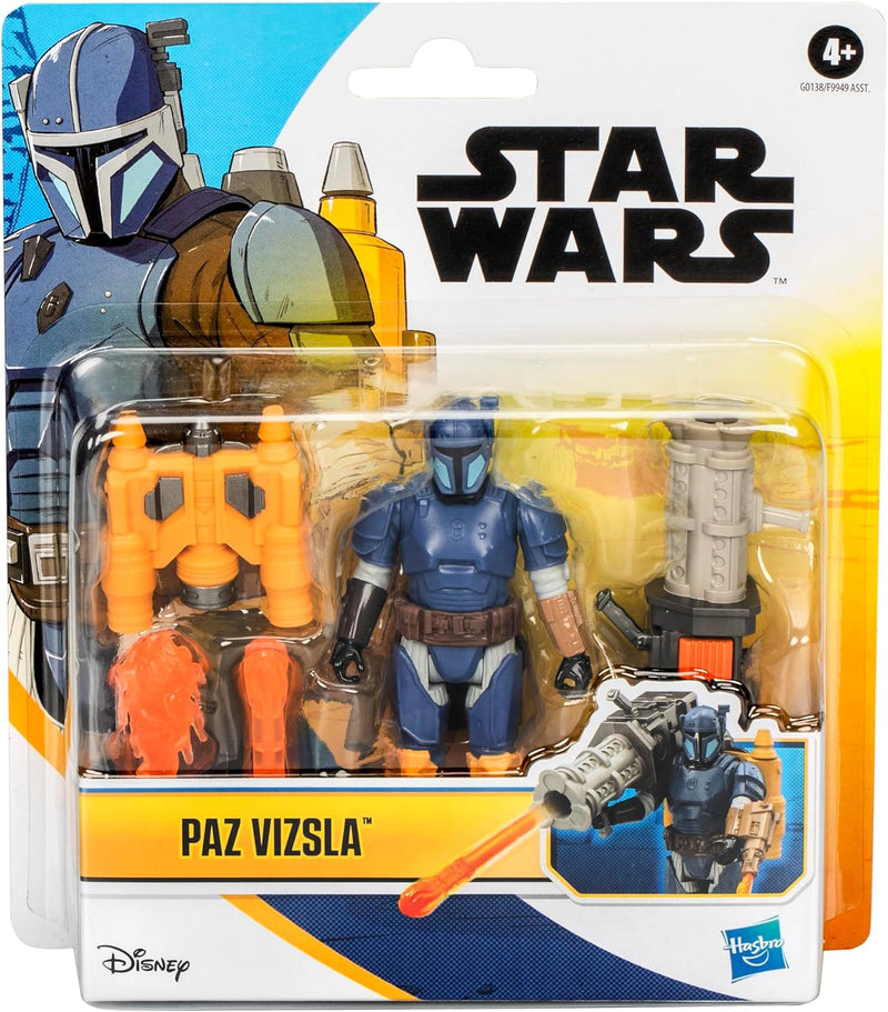 Star Wars 4" Paz Vizsla Deluxe Figure - Image 4