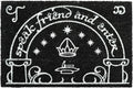 The Lord of the Rings Luminescent Door Mat
