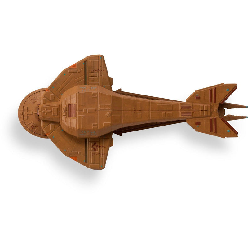 Cardassian Keldon Class Cruiser Model Die Cast Ship (Eaglemoss / Star Trek), size reference