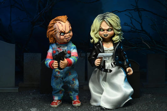 Chucky Bride Of Chucky 8" Scale Clothed Figures Chucky And Tiffany 2-Pack (view 2)