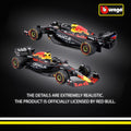 1:43 F1 Red Bull Racing RB20 2024 Verstappen in 12PC Dispens, rear view