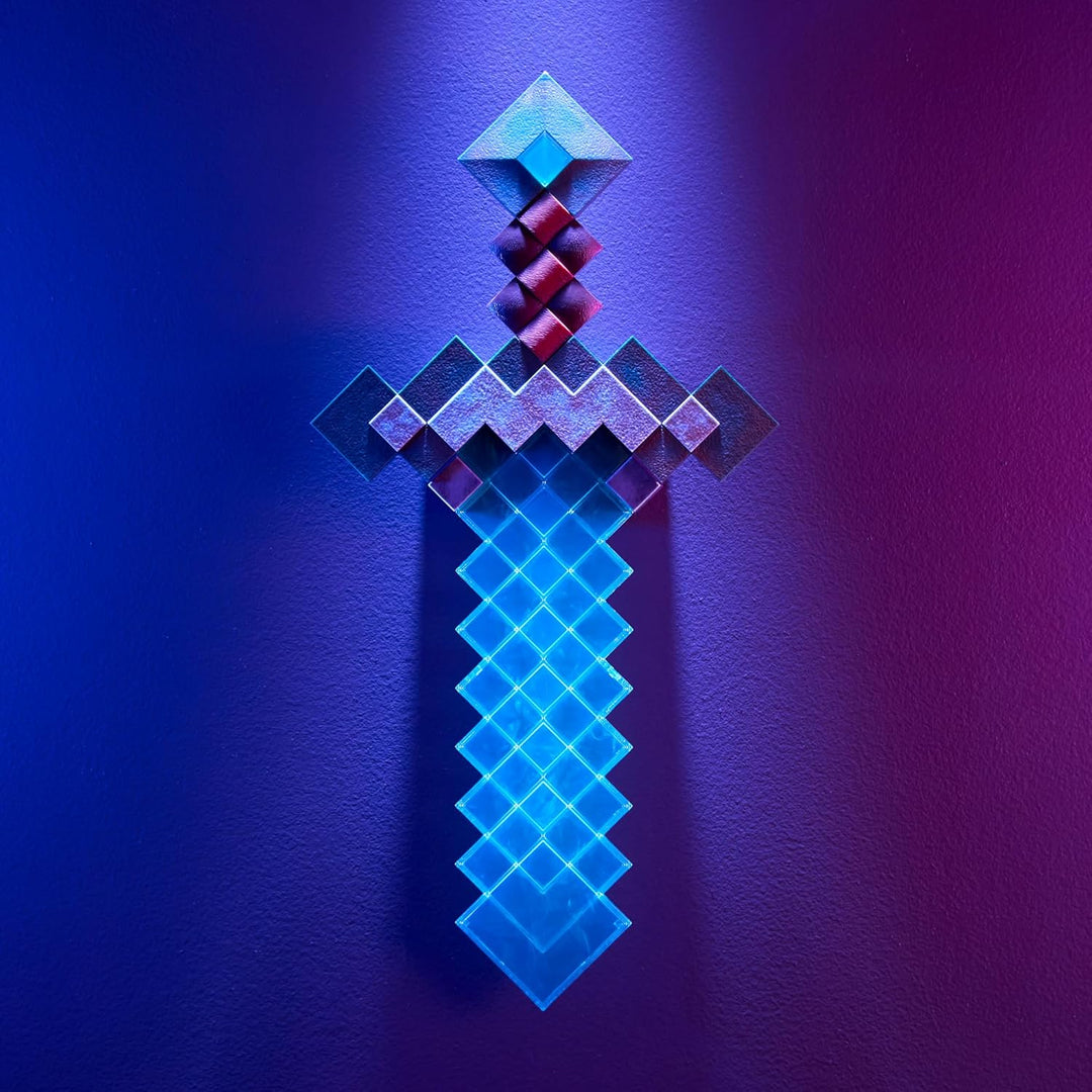 A Minecraft Movie Diamond Sword Collector Replica