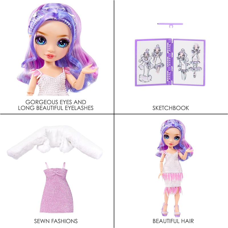 Rainbow High Violet Willow Fantastic Fashion Doll - Image 5